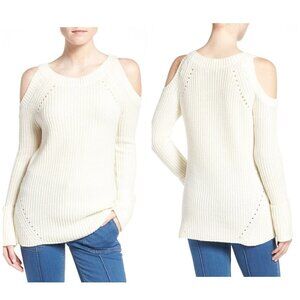 OLIVIA PALERMO + Chelsea28 cold shoulder sweater XXS